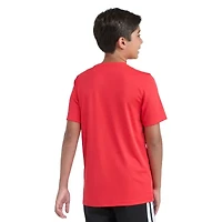 adidas Big Kid Boys Crew Neck Short Sleeve Active T-Shirt