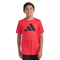 adidas Big Kid Boys Crew Neck Short Sleeve Active T-Shirt