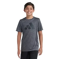 adidas Big Kid Boys Crew Neck Short Sleeve Active T-Shirt