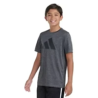 adidas Big Kid Boys Crew Neck Short Sleeve Active T-Shirt