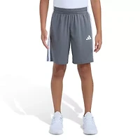 adidas Big Kid Boys Adjustable Waist Mid Rise Knit Pull-On Short