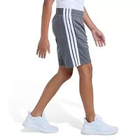 adidas Big Kid Boys Adjustable Waist Mid Rise Knit Pull-On Short