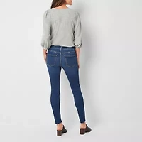 a.n.a Womens Mid Rise Stretch Fabric Skinny Fit Jegging Jean