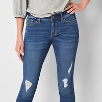 a.n.a Womens Mid Rise Stretch Fabric Skinny Fit Jegging Jean