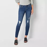 a.n.a Womens Mid Rise Stretch Fabric Skinny Fit Jegging Jean