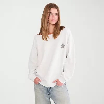 AEROPOSTALE Womens Juniors Long Sleeve Sweatshirt