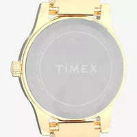 Timex Womens Gold Tone Stainless Steel Expansion Watch Tw2y39200jt