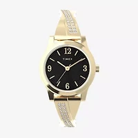 Timex Womens Gold Tone Stainless Steel Expansion Watch Tw2y39200jt