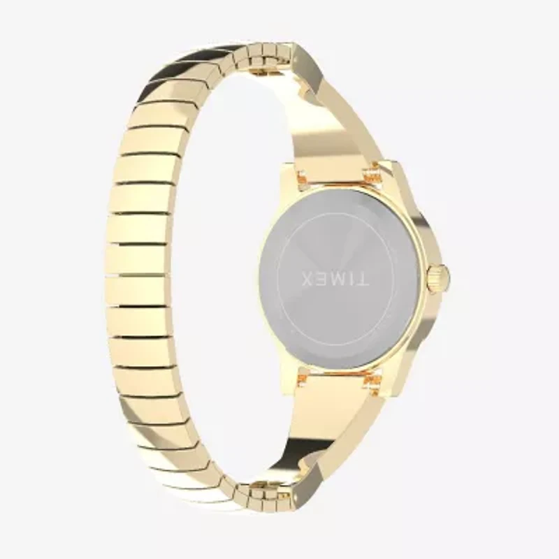 Timex Womens Gold Tone Stainless Steel Expansion Watch Tw2y39200jt