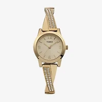 Timex Womens Gold Tone Stainless Steel Expansion Watch Tw2y39300jt