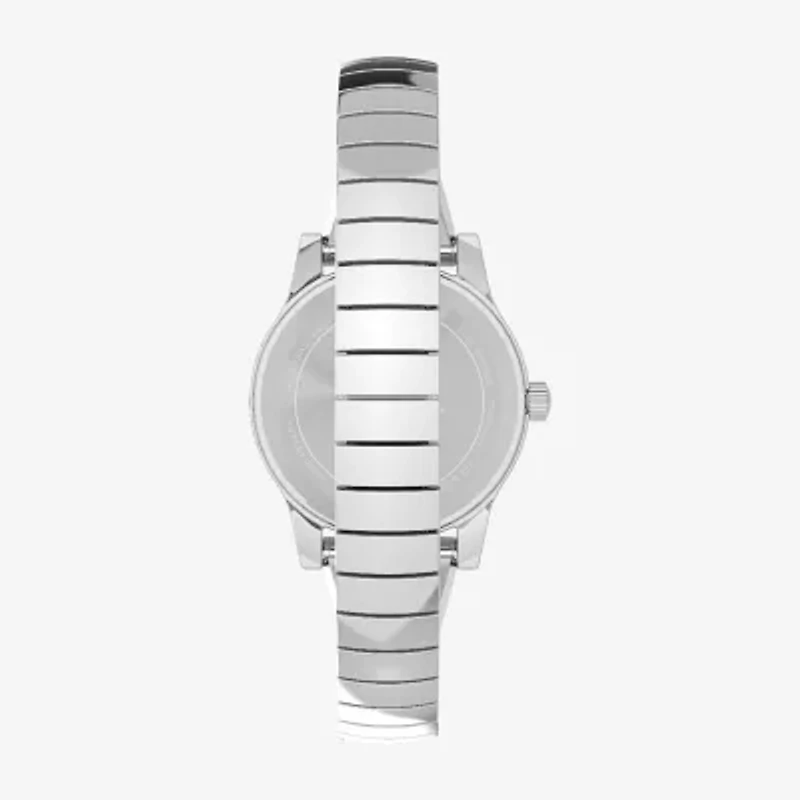 Timex Womens Silver Tone Stainless Steel Expansion Watch Tw2y39400jt