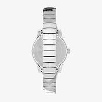 Timex Womens Silver Tone Stainless Steel Expansion Watch Tw2y39400jt