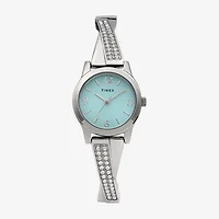 Timex Womens Silver Tone Stainless Steel Expansion Watch Tw2y39400jt