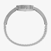 Timex Womens Silver Tone Stainless Steel Expansion Watch Tw2y39400jt