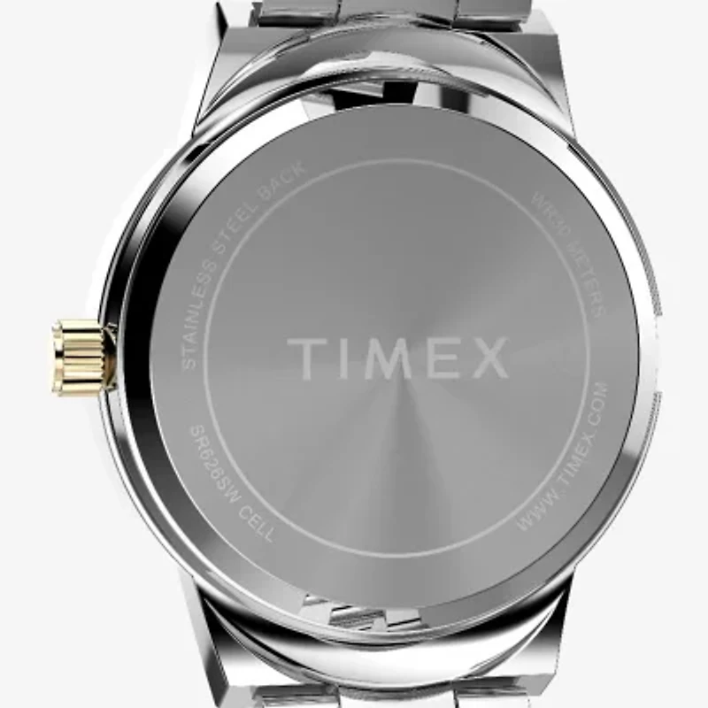 Timex Womens Two Tone Bracelet Watch Tw2y38300jt