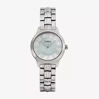 Timex Womens Silver Tone Bracelet Watch Tw2y38400jt