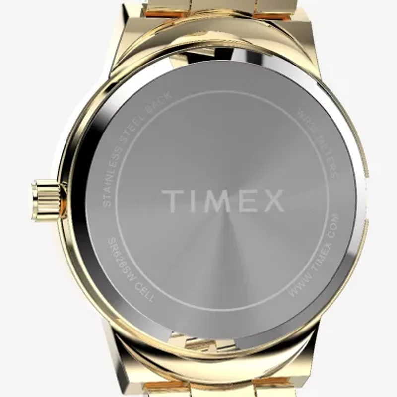 Timex Womens Gold Tone Bracelet Watch Tw2y38600jt