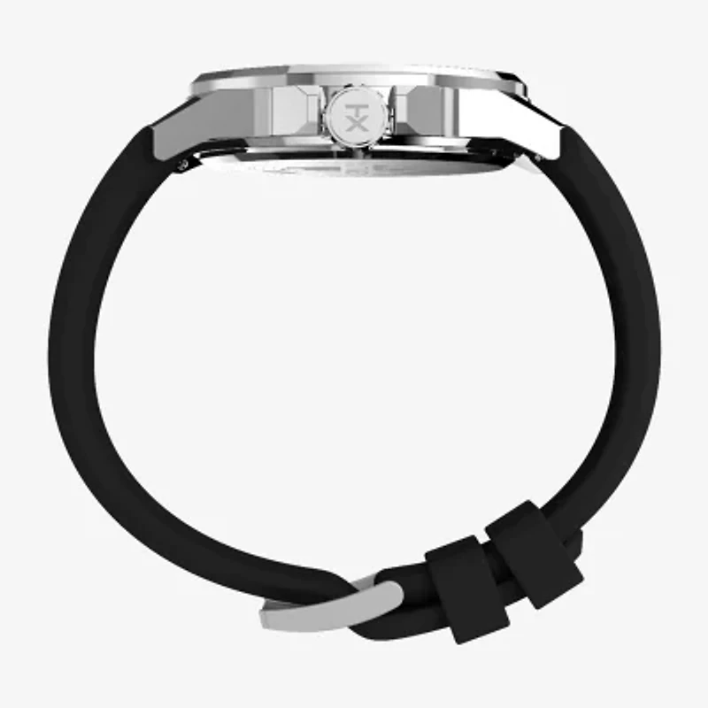 Timex Mens Black Strap Watch