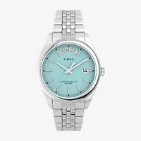 Timex Womens Silver Tone Stainless Steel Bracelet Watch