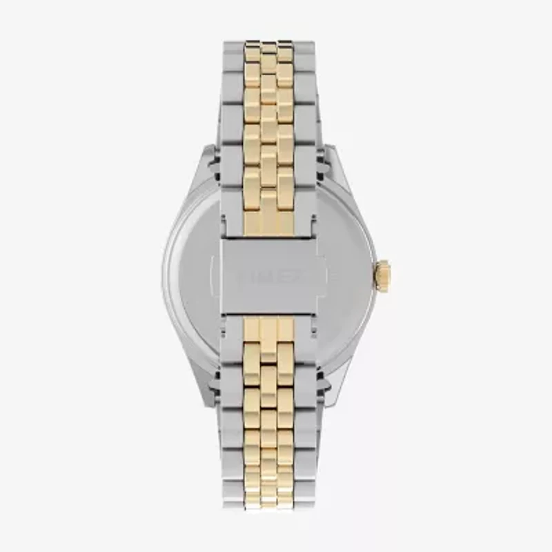 Timex Womens Two Tone Stainless Steel Bracelet Watch