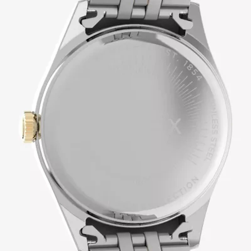 Timex Womens Two Tone Stainless Steel Bracelet Watch