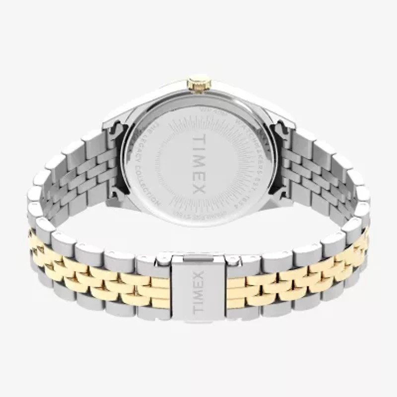 Timex Womens Two Tone Stainless Steel Bracelet Watch