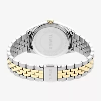 Timex Womens Two Tone Stainless Steel Bracelet Watch