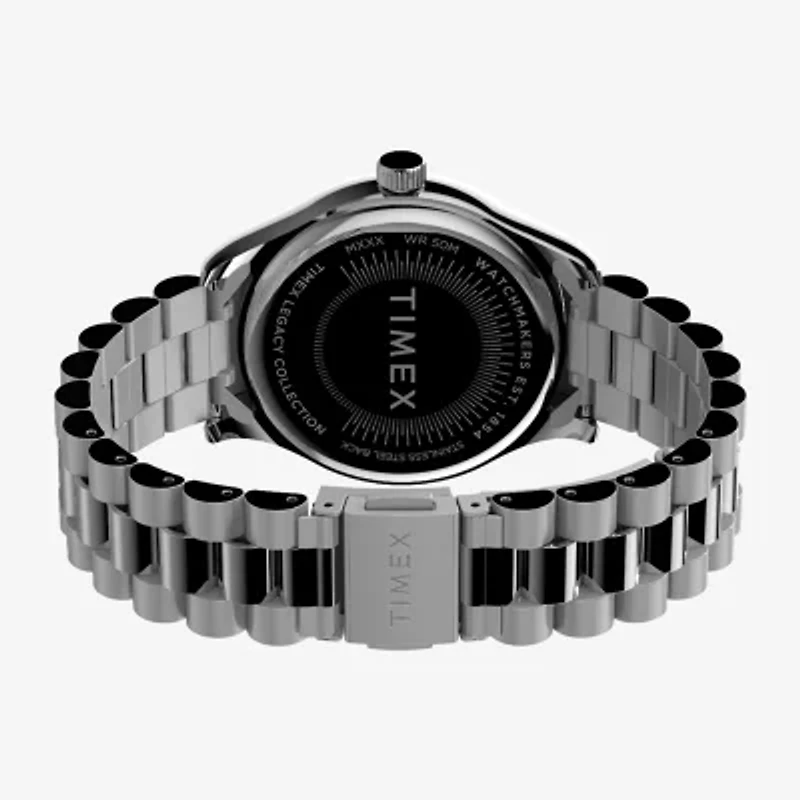 Timex Womens Silver Tone Stainless Steel Bracelet Watch