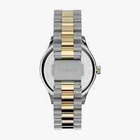 Timex Womens Two Tone Stainless Steel Bracelet Watch