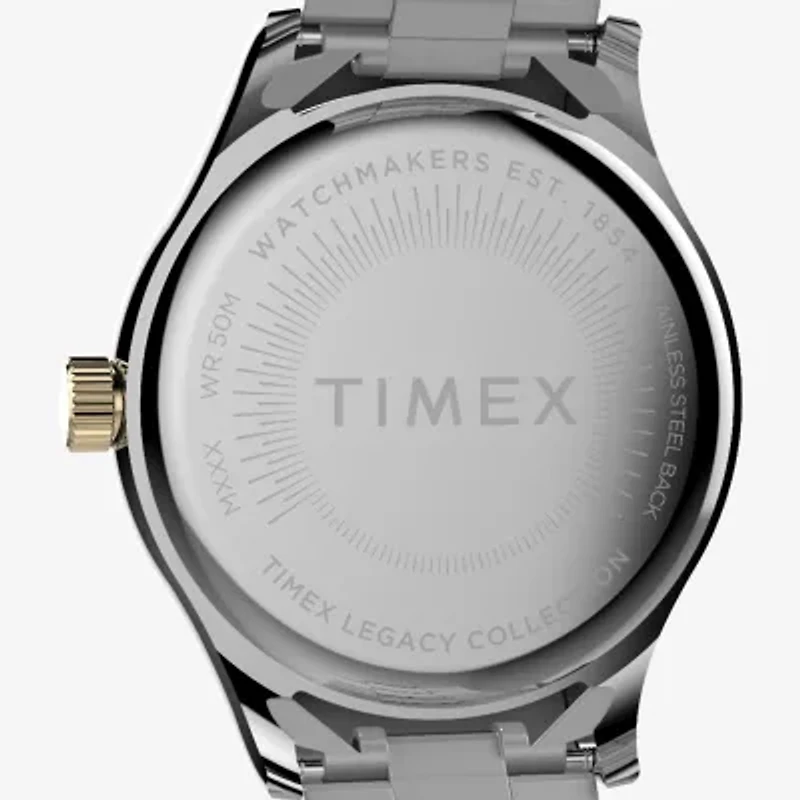 Timex Womens Two Tone Stainless Steel Bracelet Watch