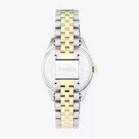 Timex Womens Two Tone Stainless Steel Bracelet Watch