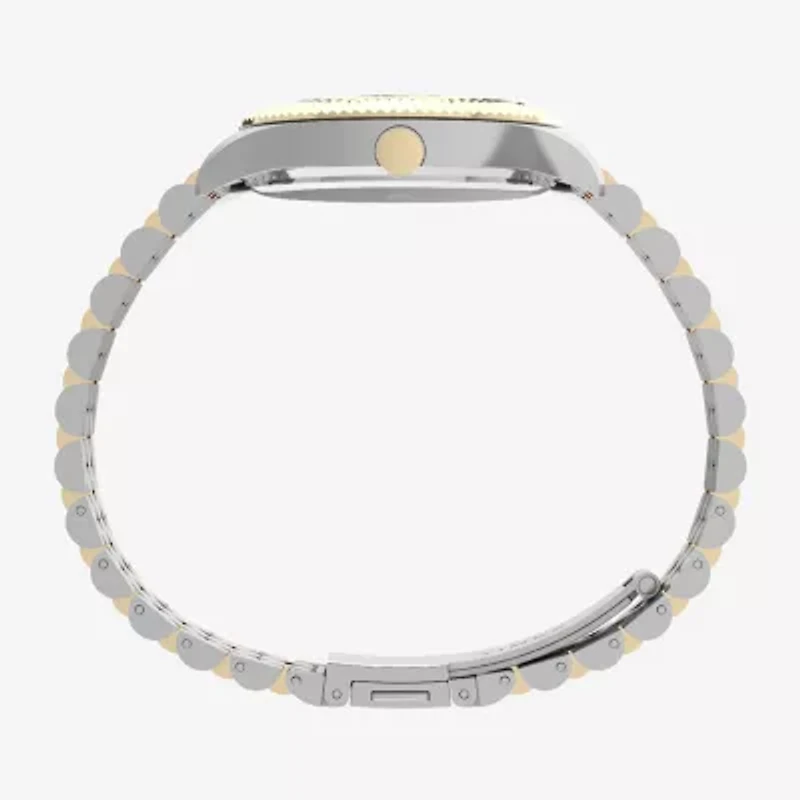 Timex Womens Two Tone Stainless Steel Bracelet Watch