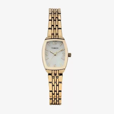 Timex Womens Gold Tone Bracelet Watch