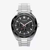 Timex Mens Silver Tone Stainless Steel Bracelet Watch