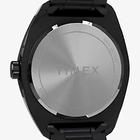 Timex Mens Black Stainless Steel Bracelet Watch