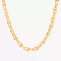 Bijoux Bar Delicates Womens 16 Inch Link Chain Necklace
