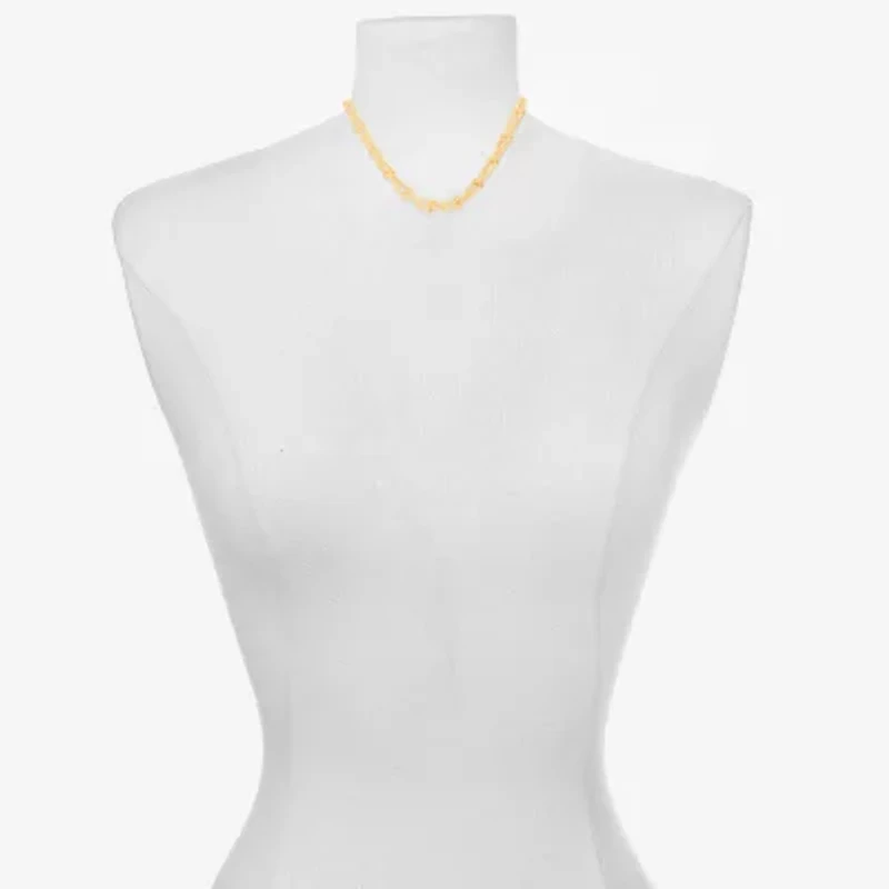 Bijoux Bar Delicates Womens 16 Inch Link Chain Necklace