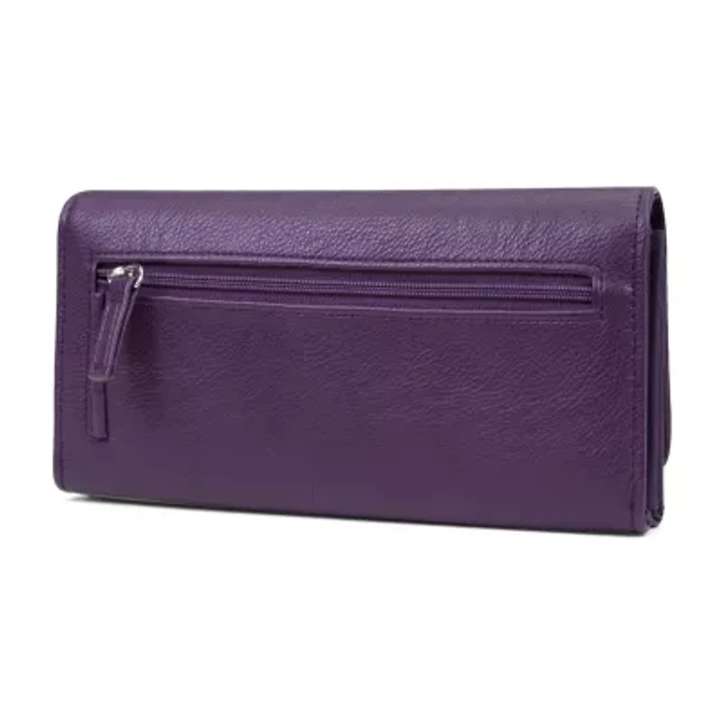 Mundi File Master Womens Expandable Rfid Blocking Accordian Wallet