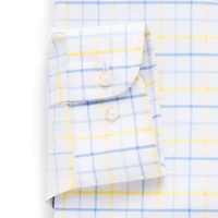 Stafford Coolmax All Season Ecomade Oxford Mens Big and Tall Classic Fit Stretch Fabric Wrinkle Free Long Sleeve Dress Shirt