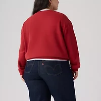 Levi's® Womens Plus Everyday Crewneck Sweatshirt