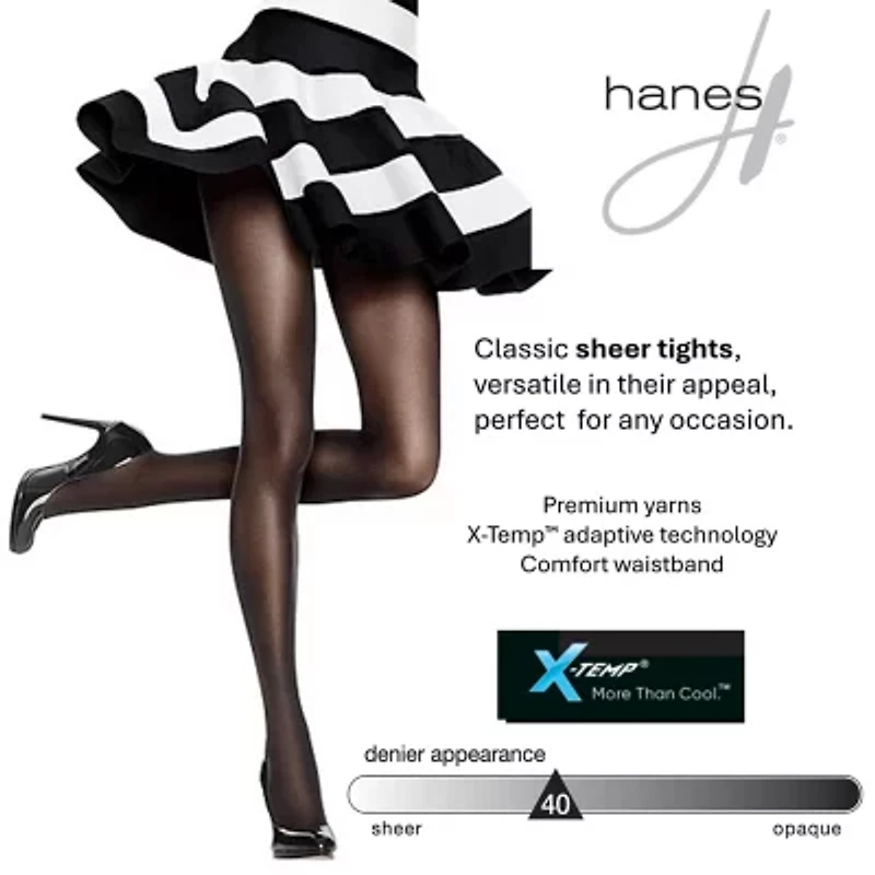 Hanes Womens X-Temp Tights
