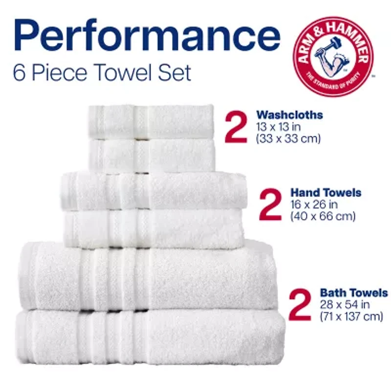 ARM & HAMMER™ Performance Bath Towel Set