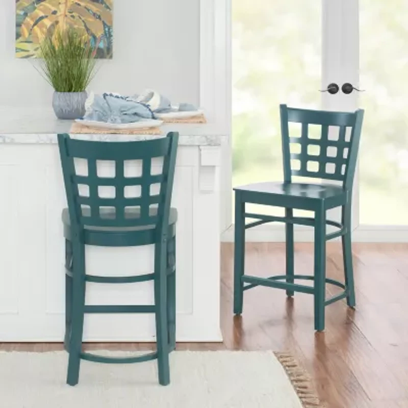 Lashley Kitchen And Dinning Room Collection Counter Height Bar Stool