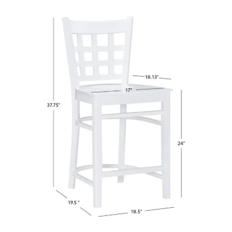 Lashley Kitchen And Dinning Room Collection Counter Height Bar Stool