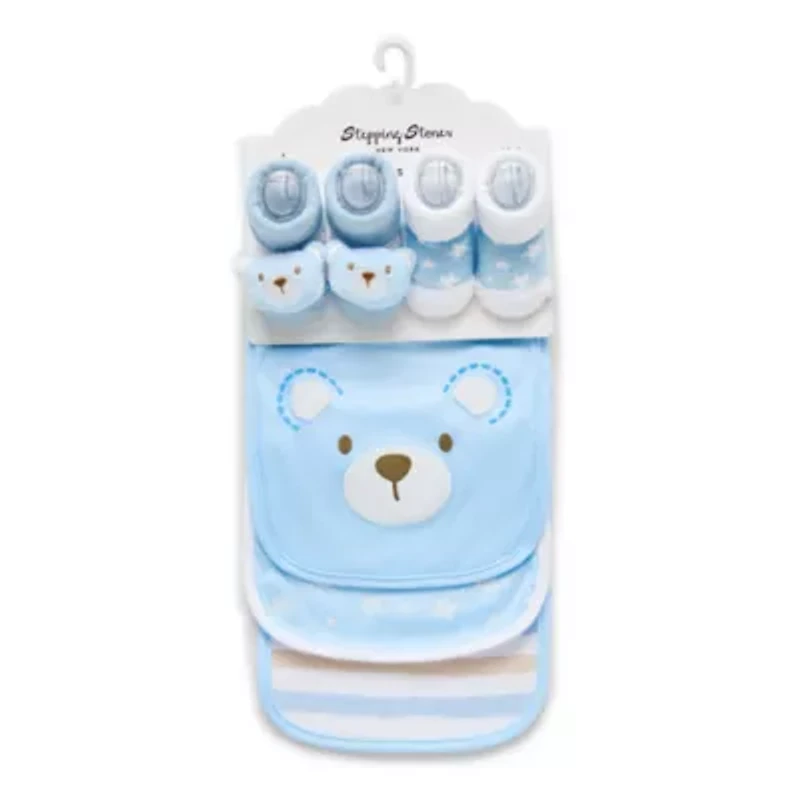 First Steps By Stepping Stones Boys Bib