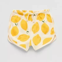 Grayson Little Toddler Girls Mid Rise Pull-On Short