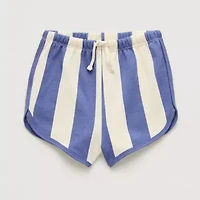 Grayson Little Toddler Girls Mid Rise Pull-On Short