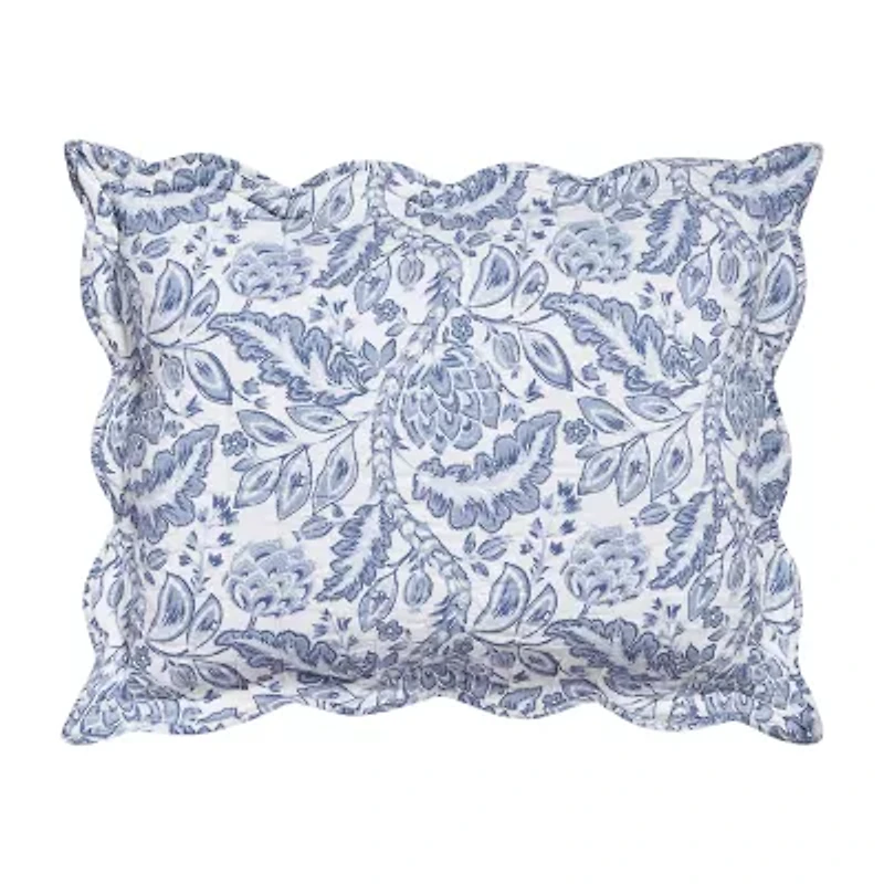 spartina 449 Peeples Song 3-Piece 3-pc. Floral Quilt Set