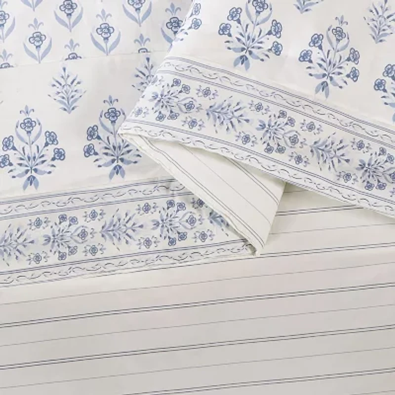 spartina 449 Peeples Song 3-Piece 3-pc. Floral Reversible Comforter Set