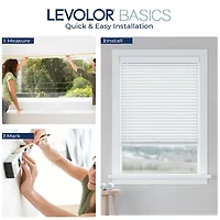 LEVOLOR Basics 2" Cordless Faux Wood Blind